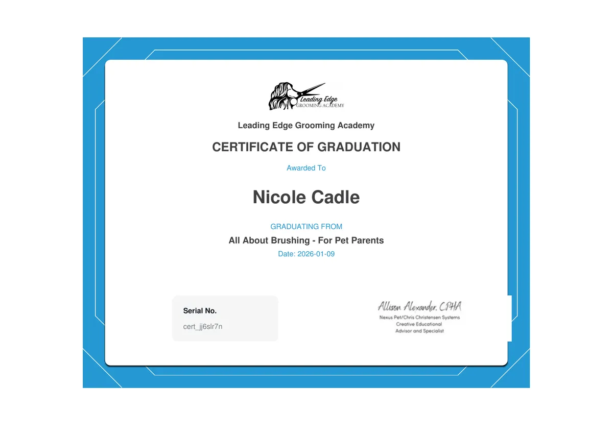 Nicole Certification