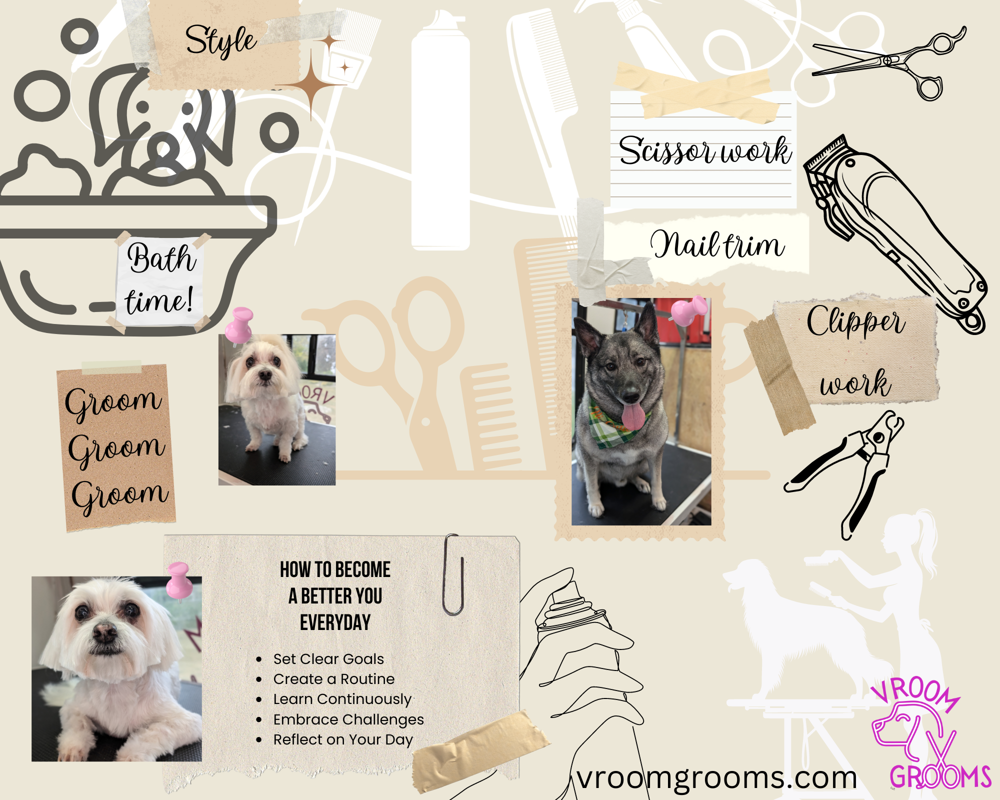 A Day in the Life of a Dog Groomer