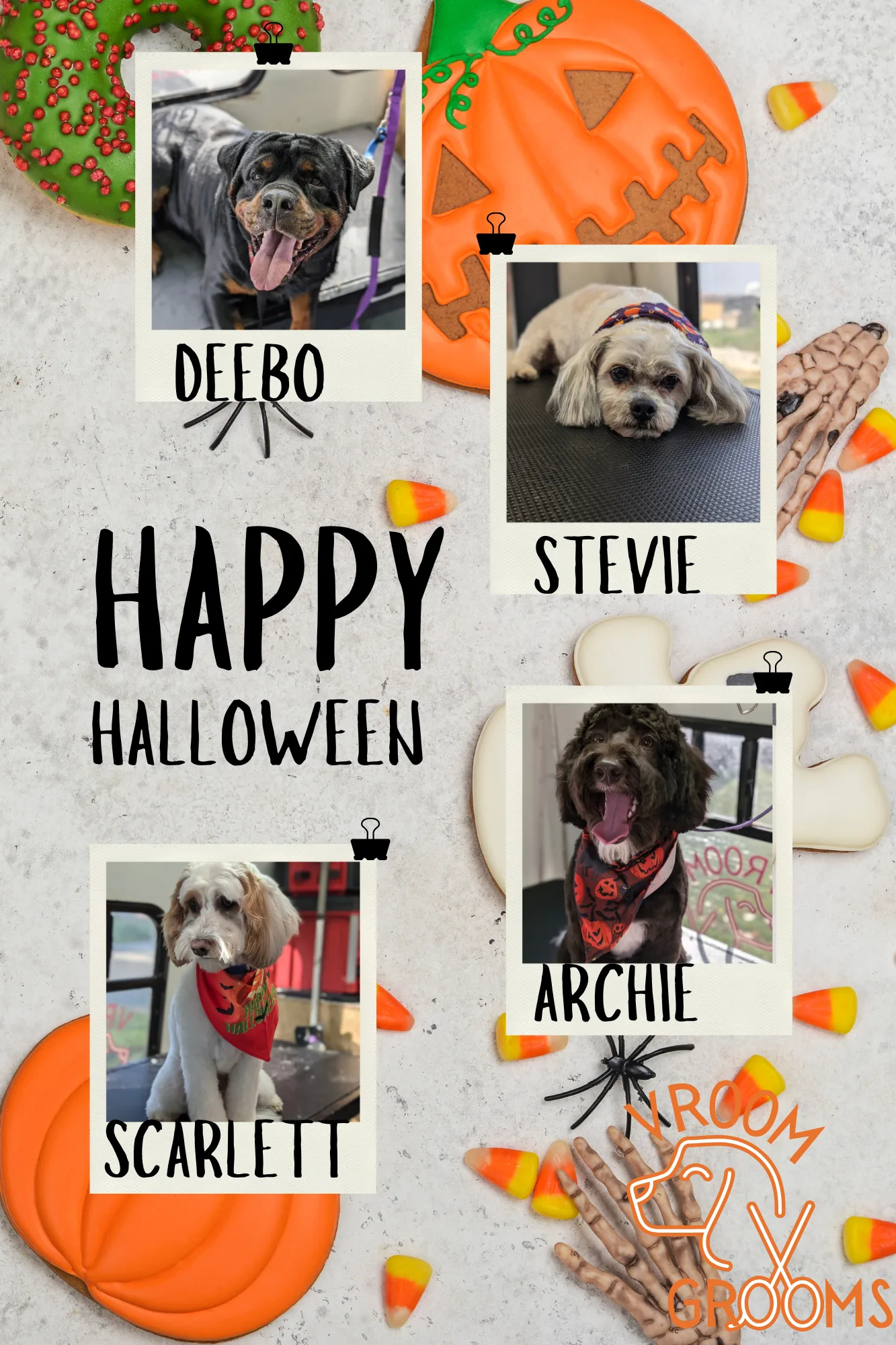 Dogs of the day!🎃🐾🩷