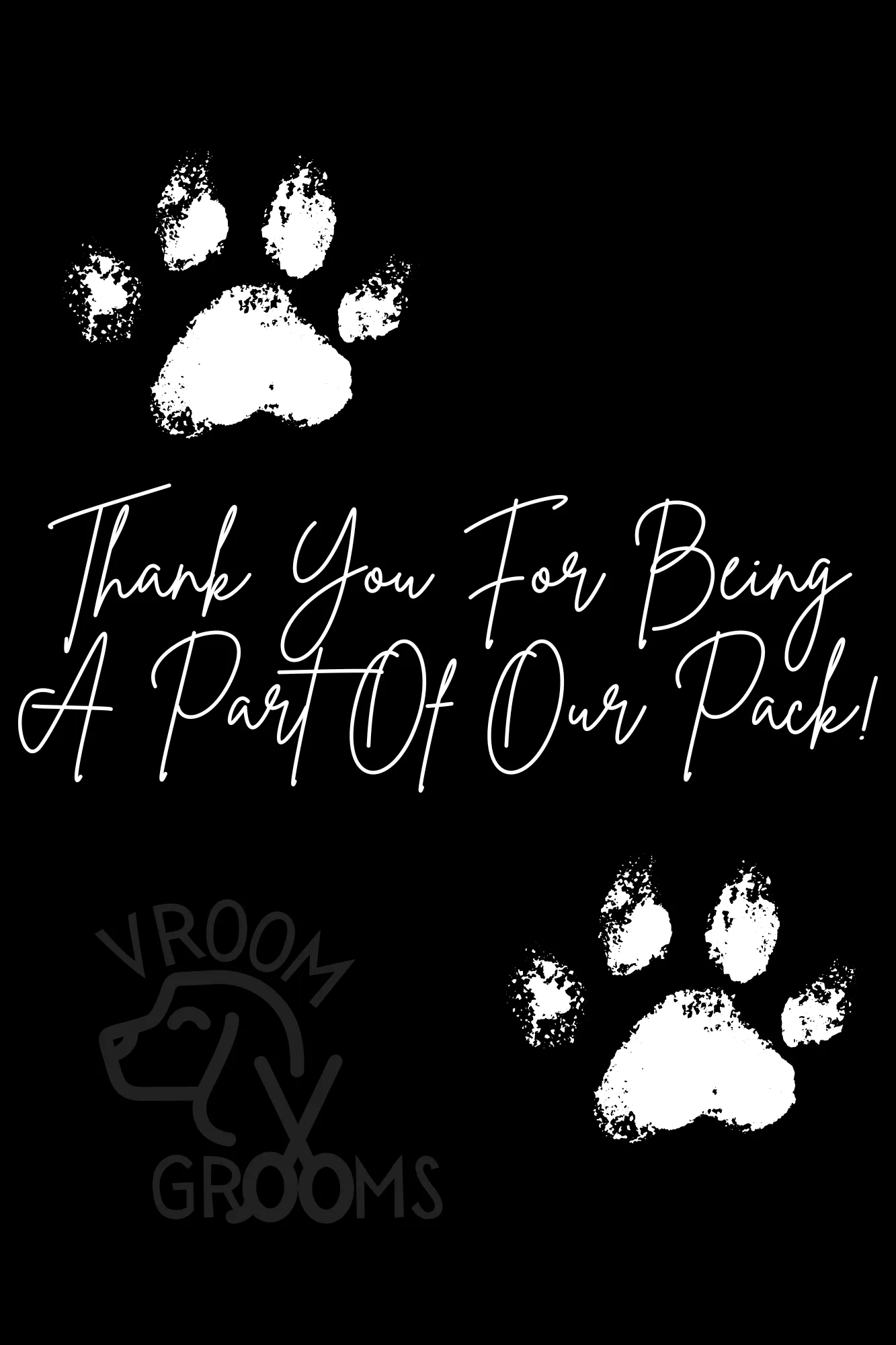 Thank You for Being a Part of Our Pack!