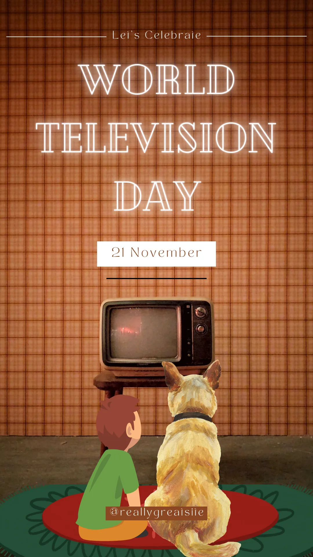Happy World Television Day! 📺🐾