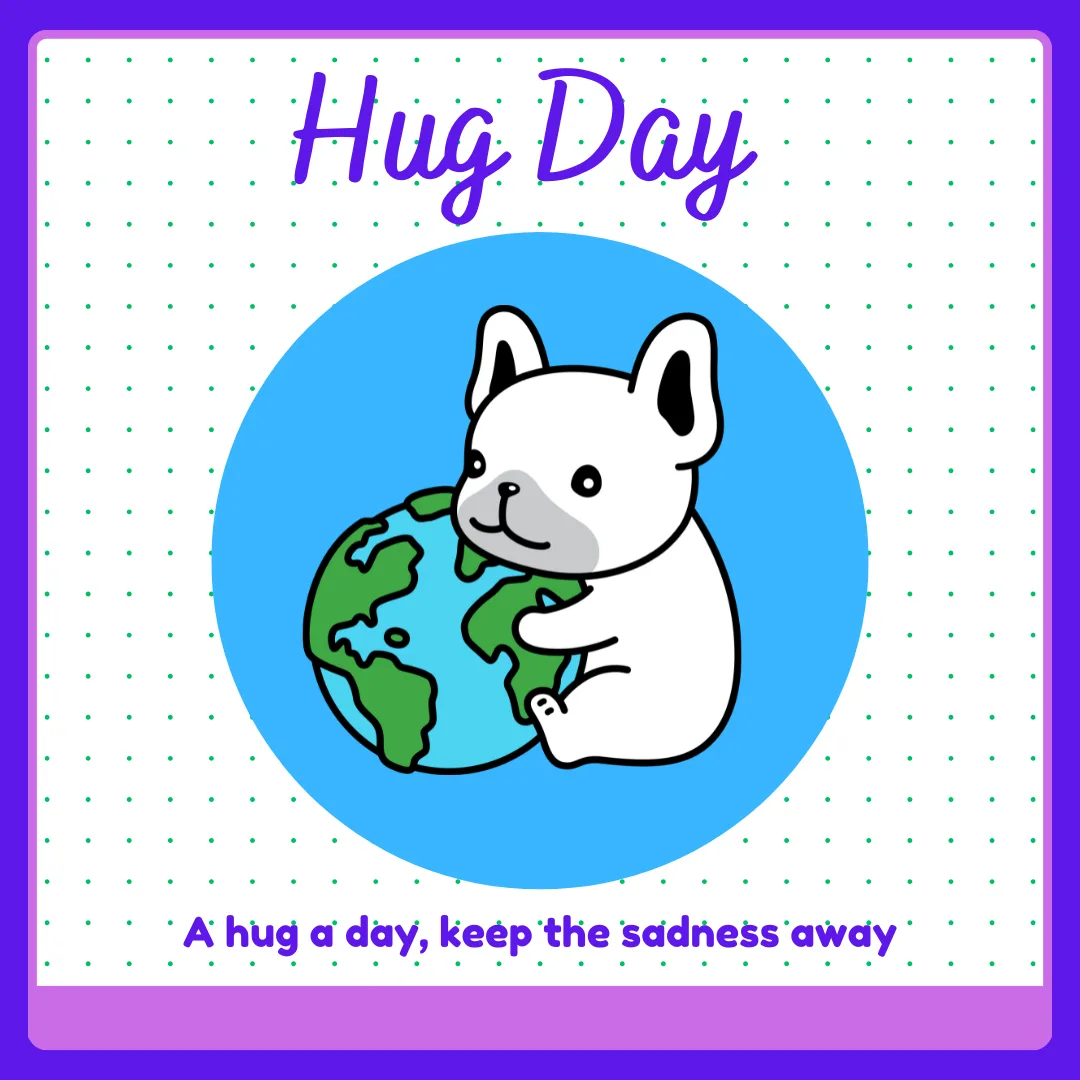 🤗 Happy Hug Day from Vroom Grooms LLC! 🤗