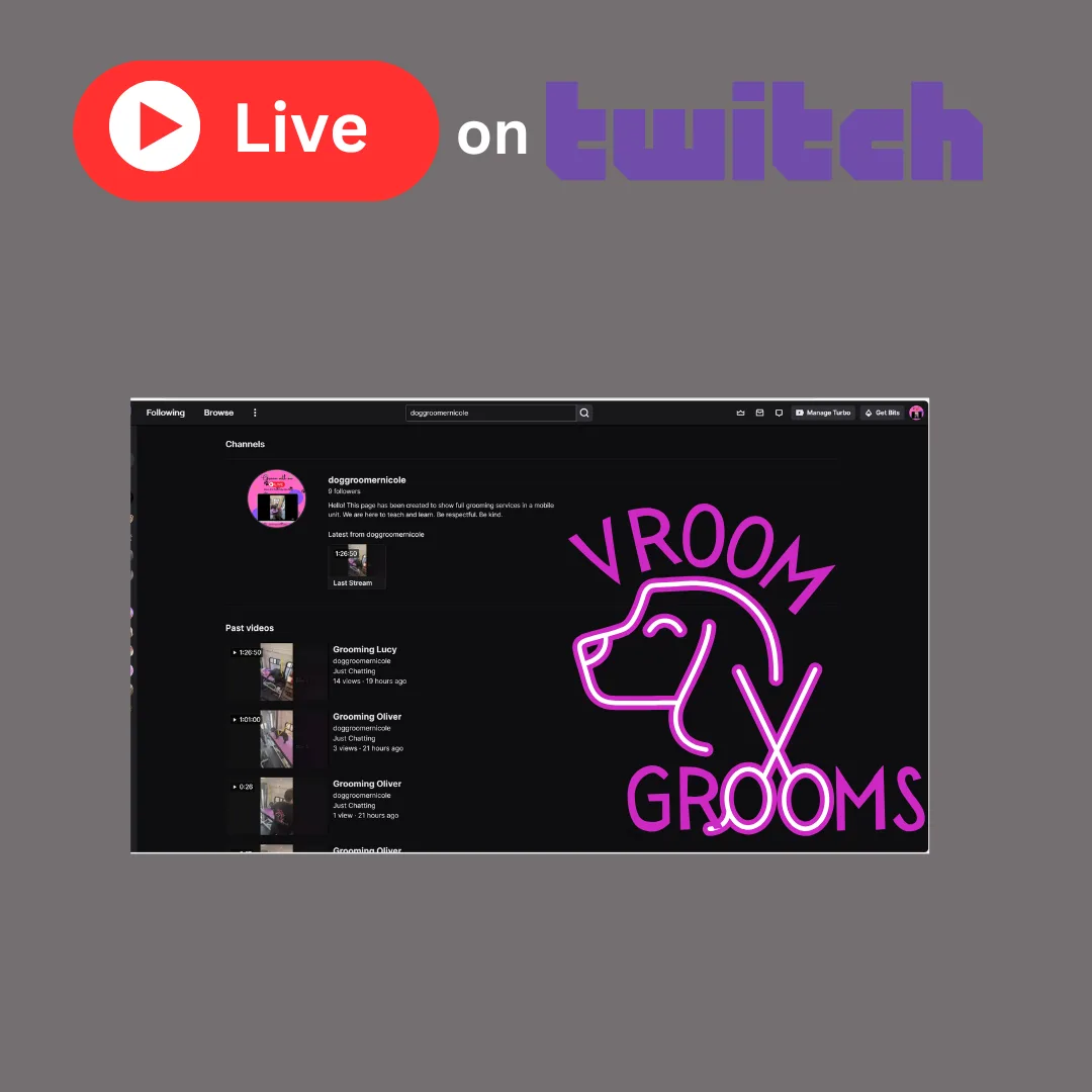 🚨 Exciting News from Vroom Grooms LLC! 🚨