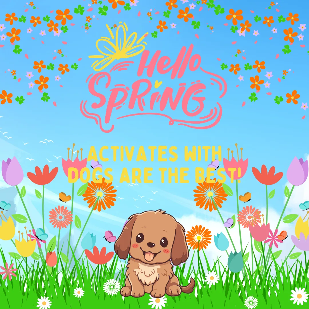 🌸🐕 Spring into Fun: Activities for You and Your Pup! 🐕🌸