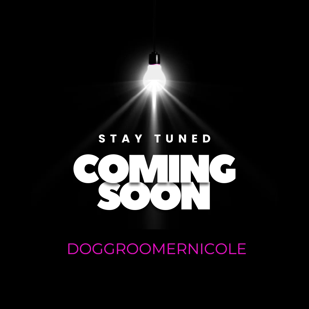 🐾✨ While DogGroomerNicole isn’t taking on new clients right now, the van doors are still wide open—virtually!