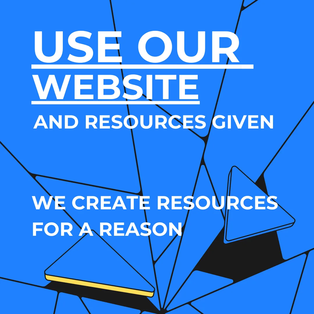 Why Using the Resources We Provide Matters