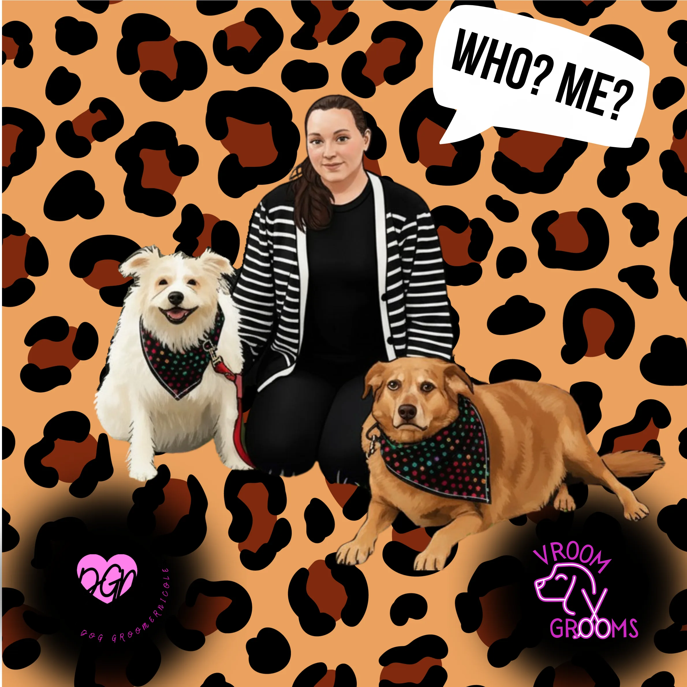 📱✨ Behind the Screen: How Smart Tools Help Nicole Stay Connected While Running Vroom Grooms Solo